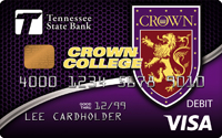 Crown College Spirit Card.